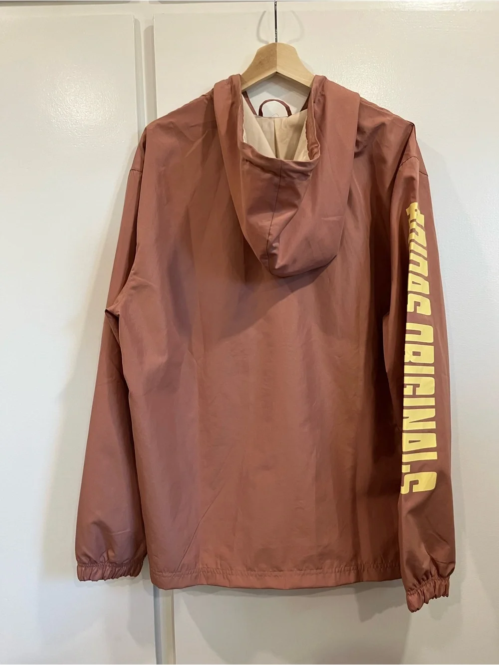 adidas ACP Clay Strata Hooded Windbreaker with Yellow Trefoil